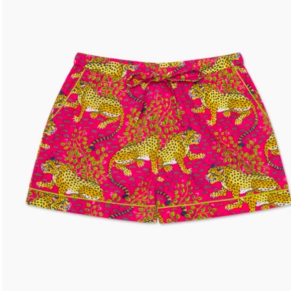 NWT Printfresh Bagheera hot pink shorts brand new size large. Smoke free home - Picture 2 of 4